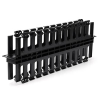 Gestionnaire de câbles ABS 24 ports 2U sous la table