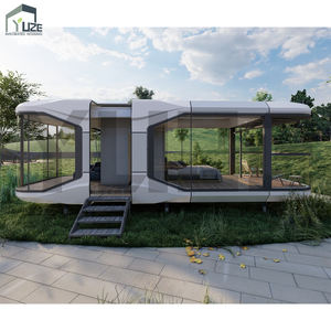 Luxury Design Custom Size Space <strong>Capsule</strong> Container Hotel Tiny House 2 Bedroom - Product Image 1