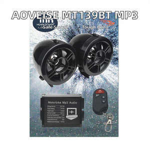 Sistema de Altavoces de Audio Anti-Robo Impermeables con MP3 <span class=keywords><strong>AOVEISE</strong></span> MT139BT para Motocicletas - Diseño Elegante, Estilo, Otras Piezas y Accesorios - Product Image 2