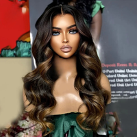 Perruque Lace Front 5x5 Transparente Sans Colle Effet Body Wave Couleur Blonde Mèches Cheveux Humains Vierges Vietnamiens Bruts Qualité Usine