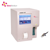 Analyseur d'hématologie booléenne Machine Cbc Analyseur de sang humain Analyseur d'hématologie en 3 parties pour laboratoire