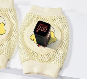 Genouillères antidérapantes pour bébé, respirantes, en maille, protection des jambes pour tout-petits, coussinets en éponge, genouillères et coudières en polyester pour bébé - Product Image 6