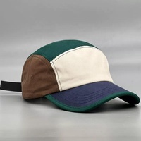 Casquette à cinq panneaux assortie aux couleurs 2022 pour hommes et femmes, casquette rétro à visière, casquette de baseball décontractée pour l'extérieur, casquette hip-hop