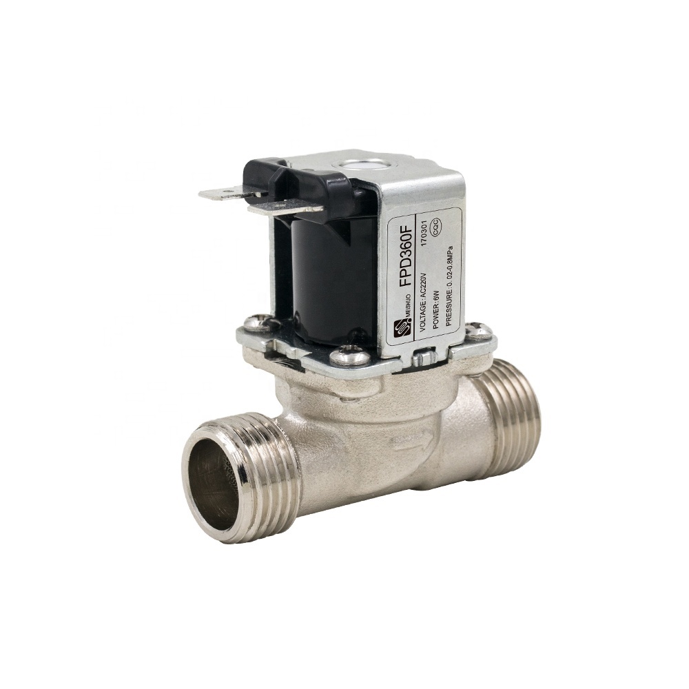 Meishuo FPD360F 12 В 24 вольт электрический латунный клапан горячей воды для системы солнечного водонагревателя