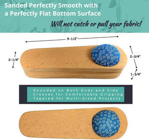 Clapet <span class=keywords><strong>de</strong></span> tailleur en bois <span class=keywords><strong>de</strong></span> qualité supérieure avec <span class=keywords><strong>coussin</strong></span> - Product Image 2