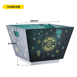 Seau à glace lumineux en acrylique LED 10L pour KTV, bar, fête, bord de piscine - Product Image 6