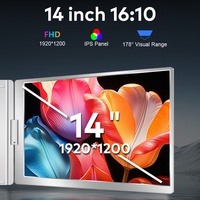 Electrónica de Consumo de Alta Calidad, Pantalla Digital Tipo-C, Monitor Portátil de 14 Pulgadas, 1 Cable para Conectar al Portátil, Fábrica OEM
