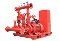 Ensemble de pompes industrielles anti-incendie diesel-électriques avec pompes jockey modèle TK EDJ-1 en acier inoxydable pour la protection incendie