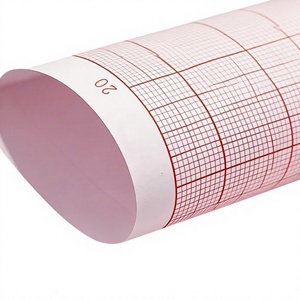 Papel Cuadriculado para Gráficos, Papel de Cálculo de Coordenadas, Papel de Dibujo para Estudiantes, Papel Cuadriculado Rojo para Arquitectura y Laboratorio - Product Image 3