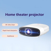 Projecteur Toumei Q7 1080P, projecteur LCD pour cinéma maison, 1300 lumens, mise au point automatique, correction automatique de la distorsion trapézoïdale