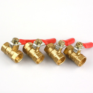 Vanne à boisseau sphérique JIN 1/2 pouce filetée, type coupant, pour compresseur d'air - Product Image 2