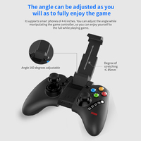 Manette de jeu mobile pour PC, contrôleur PUBGes Trigger Ipega PG-9021S, manette sans fil Bluetooth pour smartphone Android, iOS, boîte TV