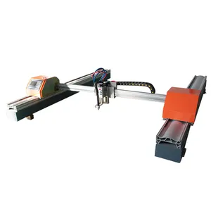 Mesin pemotong Plasma Gantry kecil portabel untuk pemotongan lembaran logam