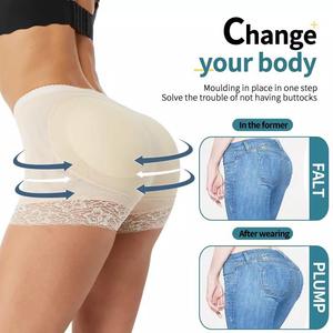 Al por mayor Bragas realzadoras de glúteos para mujer, moldeadoras de cuerpo con relleno, de cintura alta y control de abdomen - Product Image 1