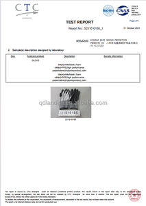 Guantes de Trabajo de Seguridad Resistentes a los Cortes, Recubiertos de Nitrilo Arenoso TPR, Anti EN388 4X43DP, para Mecánicos, de Alto Impacto - Product Image 5