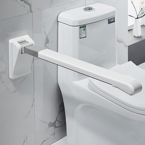 Toilet <b>Grab</b> <b>Bar</b> Folding Stainless Steel Anti Slip Rail For Elderly Disabled Bathroom Safety Equipment 150 Kg Load Capacity - Product Image 3