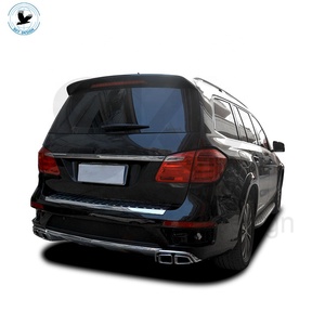 Vendita calda paraurti auto GL63 AMG kit carrozzeria per Mercedes <span class=keywords><strong>classe</strong></span> <span class=keywords><strong>GL</strong></span> X166 gl350 gl450 gl500 anteriore paraurti posteriore griglia punta di scarico - Product Image 4