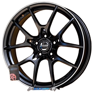 Jantes en aluminium forgé <span class=keywords><strong>noir</strong></span> à profil profond de 20 <span class=keywords><strong>pouces</strong></span> pour voitures 17-19, neuves - Product Image 1