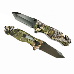 Coltello da Bushcraft con Manico in Alluminio e Logo Personalizzato, Coltello da Autodifesa con Lama in Acciaio Inossidabile, Coltello Multiuso, Regalo per Uomini - Product Image 3