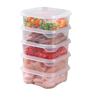 Contenants de stockage alimentaire pour congélateur, carrés, hermétiques, de qualité alimentaire, pour réfrigérateur et congélateur - Product Image 5