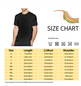 Camiseta Casual para Hombre, 100% Algodón, Estampado Personalizado, Manga Corta, Cuello Redondo, Corte Regular, Tallas Grandes - Product Image 4