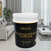 BEXISYA Peinture liquide en spray à base d'eau, émulsion acrylique pure à faible teneur en COV, effet pierre naturelle, granit véritable, application lisse et durable