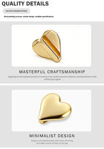 Dijes de Moda con Forma de Estrella y Corazón, y Juego Completo de 26 Letras del Alfabeto, Adorno de Metal con Hebilla Deslizante para Decoración - Product Image 3