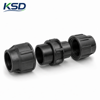 Unión Modular de Polietileno de Alta Densidad (HDPE) para Conexión Rápida, Aprobada por ISO CE, PN16 SDR11, para Mantenimiento