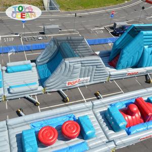 Percorso a Ostacoli Gonfiabile Commerciale per Eventi, Corsa Gonfiabile Pazza per Adulti 5k - Product Image 3