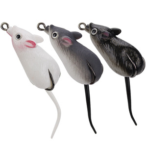 Shandong Weihai <span class=keywords><strong>precio</strong></span> bajo Guosong umpainted Rat <span class=keywords><strong>spray</strong></span> señuelo rata suave pesca señuelo probador bajo rata señuelo - Product Image 5