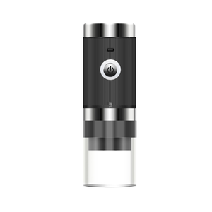Machine à café portable sans fil, rechargeable par USB, avec fonction d'arrêt automatique, design espresso à gravité, bac transparent, pour usage domestique - Product Image 1