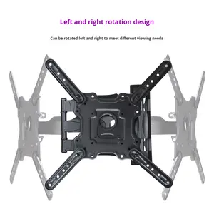 Tcl Full Motion Steel <span class=keywords><strong>TV</strong></span> Mount girevole <span class=keywords><strong>staffa</strong></span> telescopica pieghevole per <span class=keywords><strong>55</strong></span> <span class=keywords><strong>pollici</strong></span> soggiorno ufficio - Product Image 3