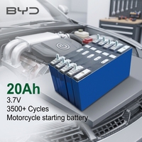 Batería de Iones de Litio Prismática NMC CATL BYD 3.7V 20Ah 70C de Alta Potencia para Motor de Arranque Solar, 3500 Ciclos, Grado A