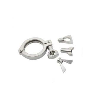 不锈钢SS304 316 C型管夹配件重型管夹管 - Product Image 1