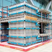 Système de coffrage en aluminium pour la construction, coffrage pour travaux de génie civil, béton pour coffrage pour la construction