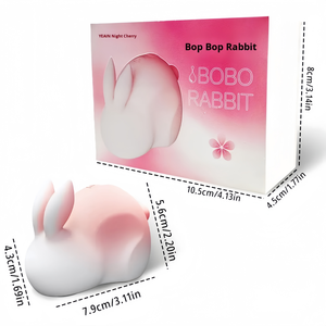 Sucking <b>Vibrator</b> for Women <b>Vibrating</b> Sucking Delightful Rabbit Shape Nipple Clitoral Stimulator Female Masturbation Sex Toys - Product Image 1