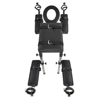 Chaise de massage réglable haut de gamme, chaise de fessée, tabouret d'aide aux positions, mobilier BDSM de bondage sexuel pour adultes, menottes de poignet