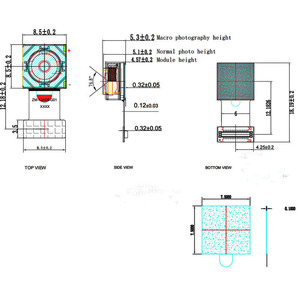 OEM 13MP 1/<strong>3</strong>.06 Inch MiPi CSI Camera Module OV13B10-GA5A <strong>Sensor</strong> COMS <strong>3</strong>.8MM FOV75&deg;&plusmn;<strong>3</strong>&deg; Lens for Drone Mini Camera - Product Image 5