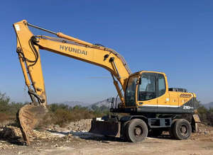 220LC-9S 210W-9รถตีนตะขาบ20ton ฮุนได210รถขุดแบบไฮดรอลิกของเกาหลี - Product Image 2