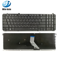 Clavier d'ordinateur portable à disposition russe pour HP Pavilion Dv6-1000 Dv6-1100 Series, clavier de remplacement non rétroéclairé avec touches de pointeur