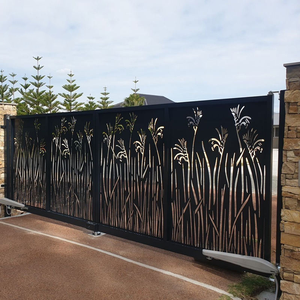 Biombos Modernos para Jardín de Acero Corten, Corte Láser, Móviles, Rústicos, Tamaño Personalizado - Product Image 3