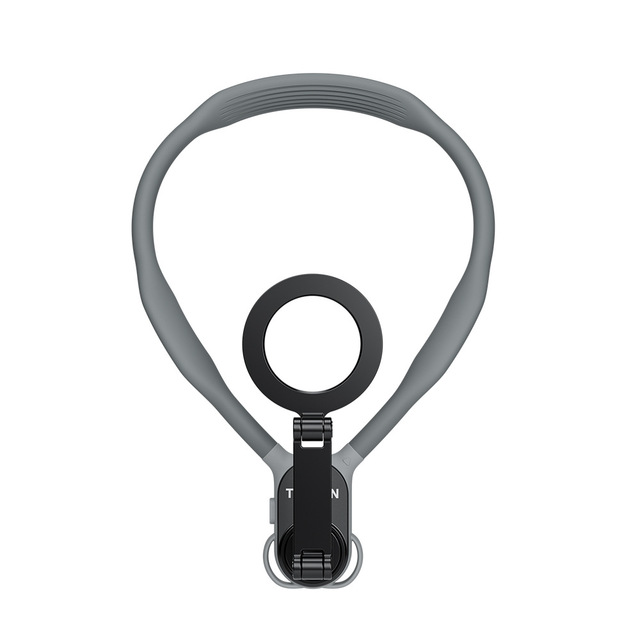 Phone Mount for POV/Vlog/video/recording Universal Handfree Flexible Silicone Lazy Magnetic Phone Neck Mount Holder