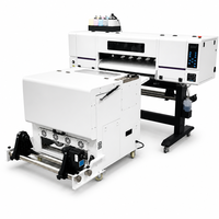 A1DTF Imprimante à transfert thermique à double tête XP600 I3200 haute précision idéale pour l'artisanat de vêtements textiles