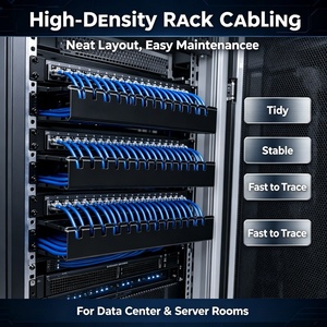 Câble réseau Cat5e 305M/rouleau UTP 24AWG 100% cuivre pur multimode <span class=keywords><strong>bleu</strong></span> certifié ISO9001 pour usage au bureau, à l'école et à domicile - Product Image 3