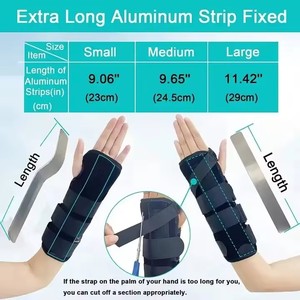 HKJD yumuşak ayarlanabilir sıkıştırma bilek Brace kırık el başparmak karpal tünel kabartma ağrı boyutları ile S/M/L - Product Image 4