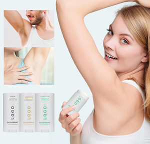 プライベートラベル天然有機持続性制汗剤フレグランスアンダーアーム臭気固形消臭剤ファムスティック除去 - Product Image 3