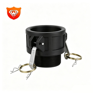 Adaptateur Camlock de haute qualité en PP à déconnexion rapide, sans débordement et à décharge rapide - Product Image 1