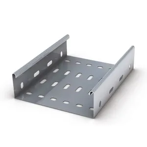 Metal aluminum Stainless steel hot dip galvanized cable tray bend channel fitting trunking steel wire hanger standard size