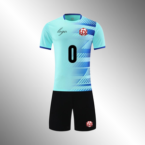 Voetbalsportkleding team-aanpassing, directe verzending vanaf voorraad, ondersteuning voor logo-aanpassing met aangeleverde afbeeldingen - Product Image 4