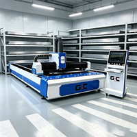 Machine de découpe laser à fibre à table unique à faible consommation pour ateliers économiques